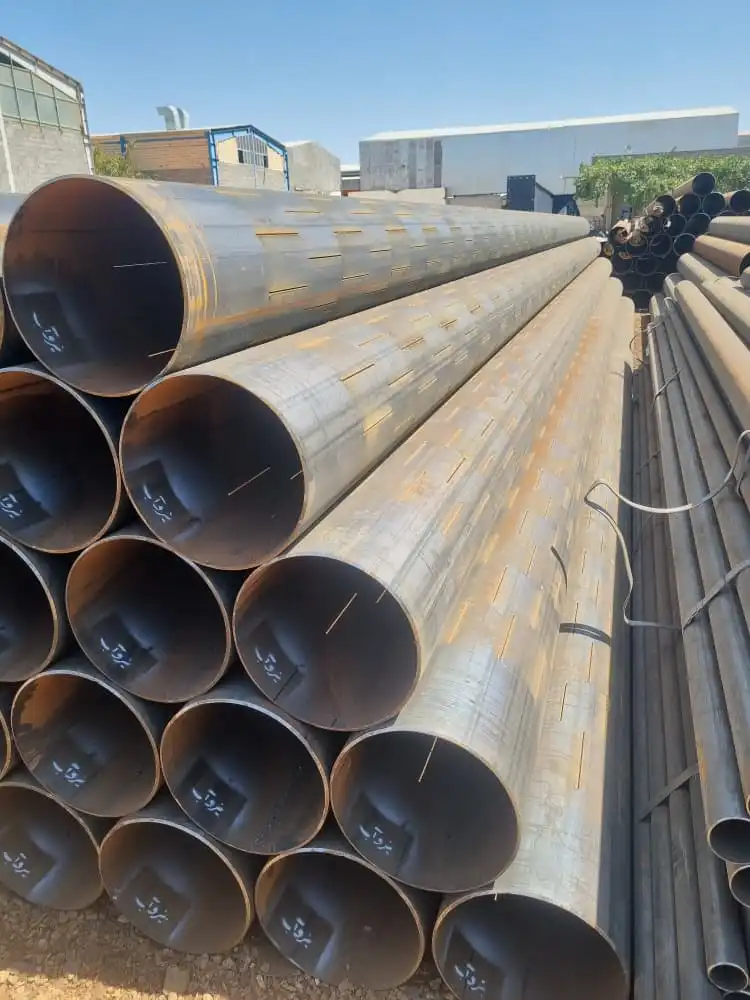 لوله جدار چاه UPVC شیاردار برای افزایش آبدهی چاه‌های کشاورزی و جلوگیری از خوردگی